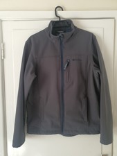 Giacca Mountain Warehouse taglia M grigia softshell impermeabile traspirante.