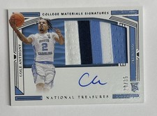 2020 Panini National Treasures Cole Anthony Rookie Auto Patch 20/35