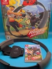 Ring Fit Adventure Nintendo Switch Game with Ring, Leg Strap in Original Box CIB