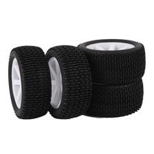 Ruote Auto RC Off Road 4 Pezzi 1/10 RC Off Road Pneumatici Universali Adatto per