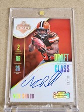 2018 Contenders Nick Chubb Draft Class 13/18 Auto