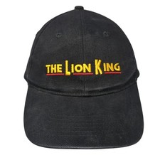 The Lion King V.I.P. Slideback Baseball Cap Black One Size Adjustable Disney