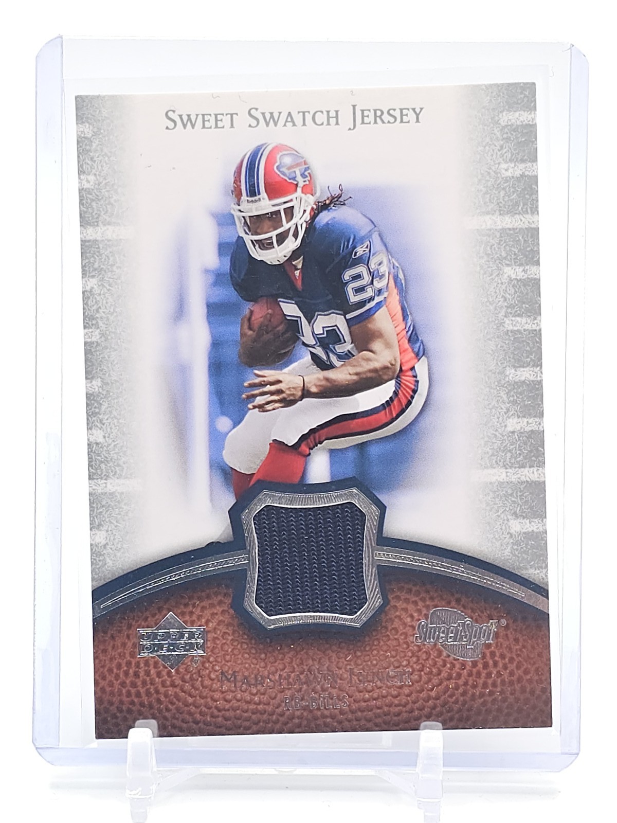 Marshawn Lynch Upper Deck Sweet Spot Sweet Swatch Jersey #SSML2 Patch