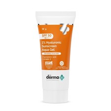 The Derma Co SPF 50 PA   Sunscreen  1 Hyaluronic Formula  30g Free Shipping