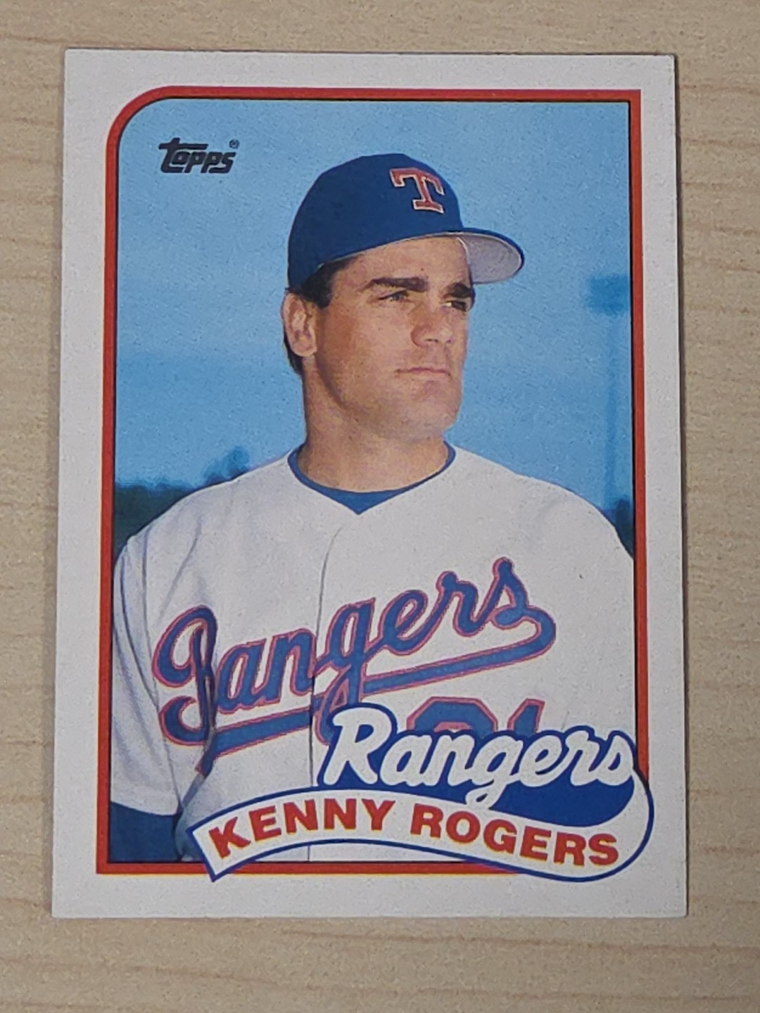 1989 Topps Traded Kenny Rogers XRC Rookie Card #104T Texas Rangers NM