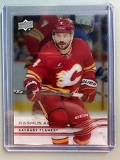 2025-26 Upper Deck Series 1 Rasmus Andersson Base Clear Cut #23 Flames