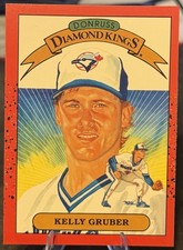 1990 Donruss - Diamond Kings Kelly Gruber #12