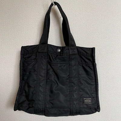 #ad PORTER Yoshida Tanker Tote bag Handbag Black Nylon $109.99