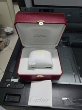 Cartier scatola orologio watch box COWA 0043 + libretto istruzioni booklet