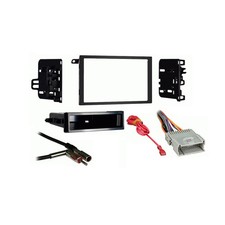 Fits GMC Sonoma 03-04 Double DIN Aftermarket Harness Radio Install Dash Kit