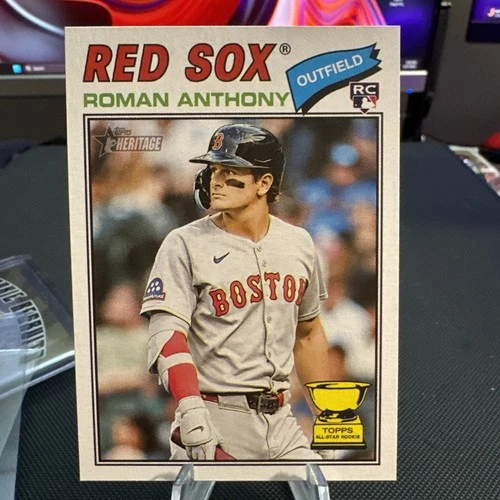 2026 Topps Heritage - Roman Anthony (RC) Cup Card #86 RED SOX