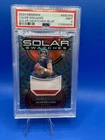 2024 Panini Obsidian Solar Swatches Caleb Williams #SSCWS Blue /25 MEM, RC PSA 9