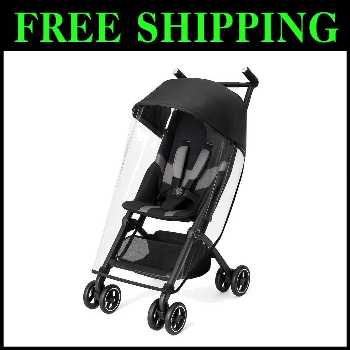 Custom Fit Rain Shield for gb Pockit+ and Pockit Air Strollers USA Made