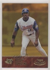 2001 Topps Gold Label Class 1 Gold 298/999 Garret Anderson #35 sh7