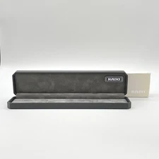 RADO vintage GRAY Watch Box Presentation display Storage Case