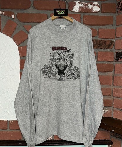 Vintage 1992 Buffalo Philharmonic Orchestra Grey Longsleeve T-Shirt Tee XL
