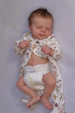 Lifelike 18in Reborn Baby Dolls Full Body Vinyl Sleeping Real Life Toddler Girl