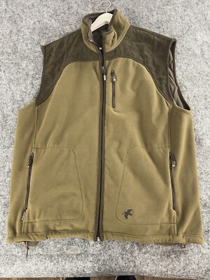 Seeland Vest Mens 2XL Green Jacket Sleeveless Windbreaker Fleece Pockets N308