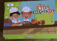 kids kitchen utensils toy set for ages 2 and up with 13 piece