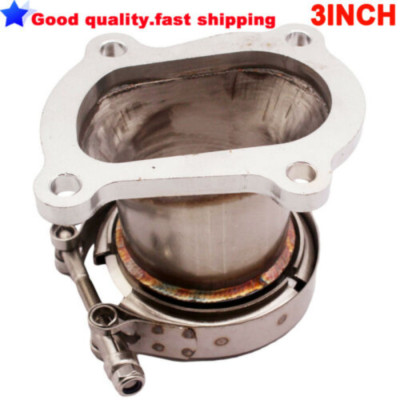 4 bolt to 3'' V band Flange Adapter Adaptor For CT26 Downpipe Turbos Turbocharger