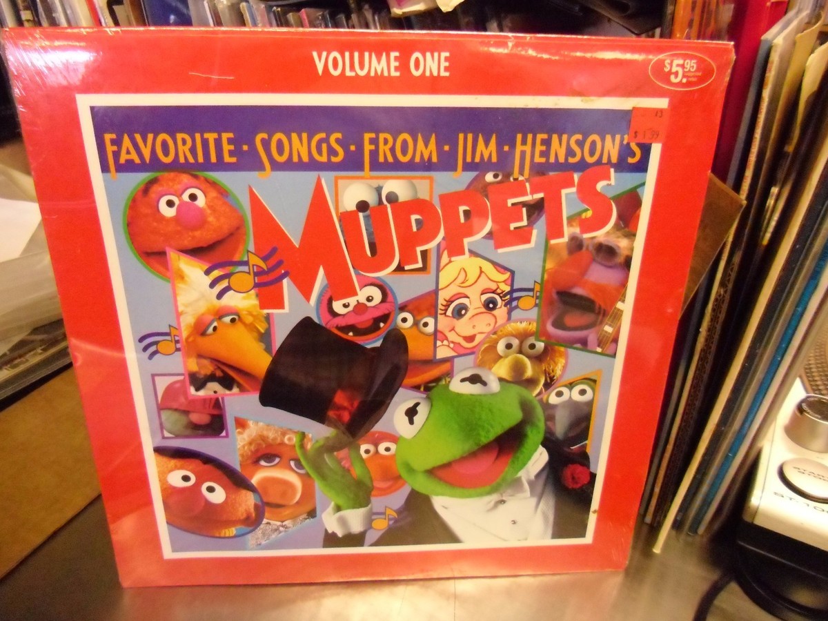 Favorite Songs From Jim Henson's Muppets LP 1986 Muppet Music Records Sealed