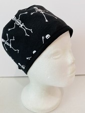 surgical /medical cap tieback style : Skeleton dancing