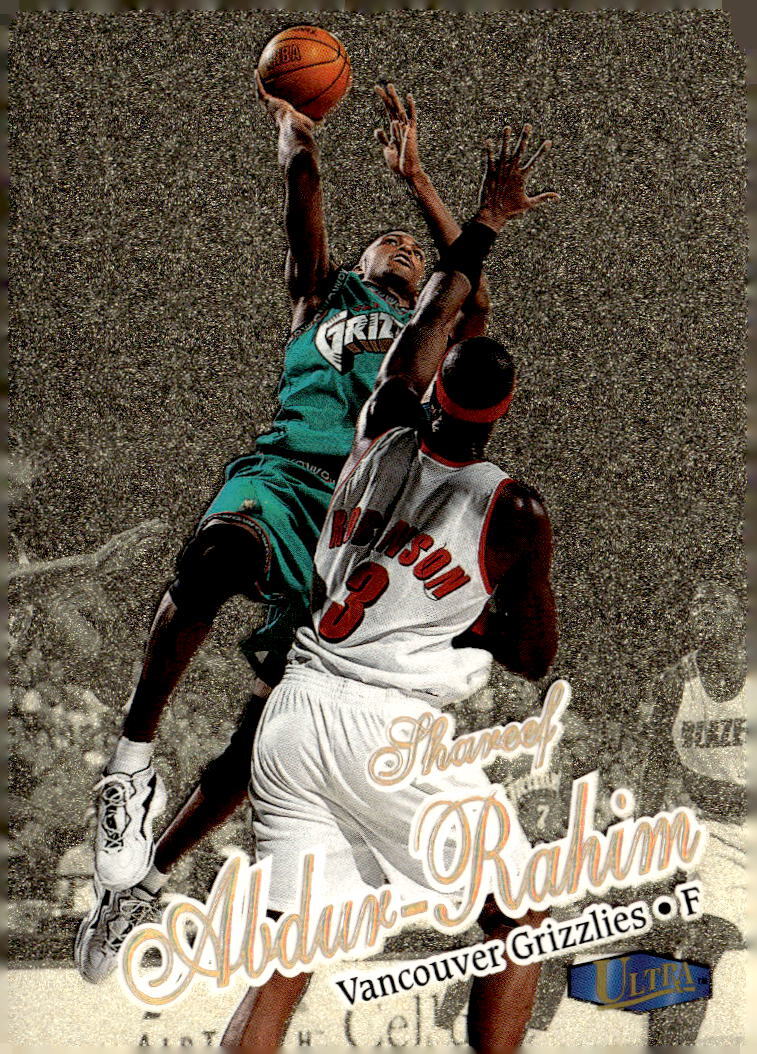 1997-98 Ultra #37G Shareef Abdur-Rahim