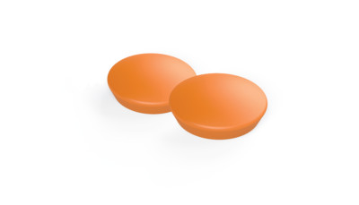 FLASH SALE! 2 Boxes of 2 Large 2'' Strong Neodymium Button Magnets by GlasMag 