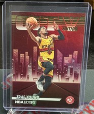 2022-23 NBA Hoops Trae Young City Edition Holo Foil Insert #21