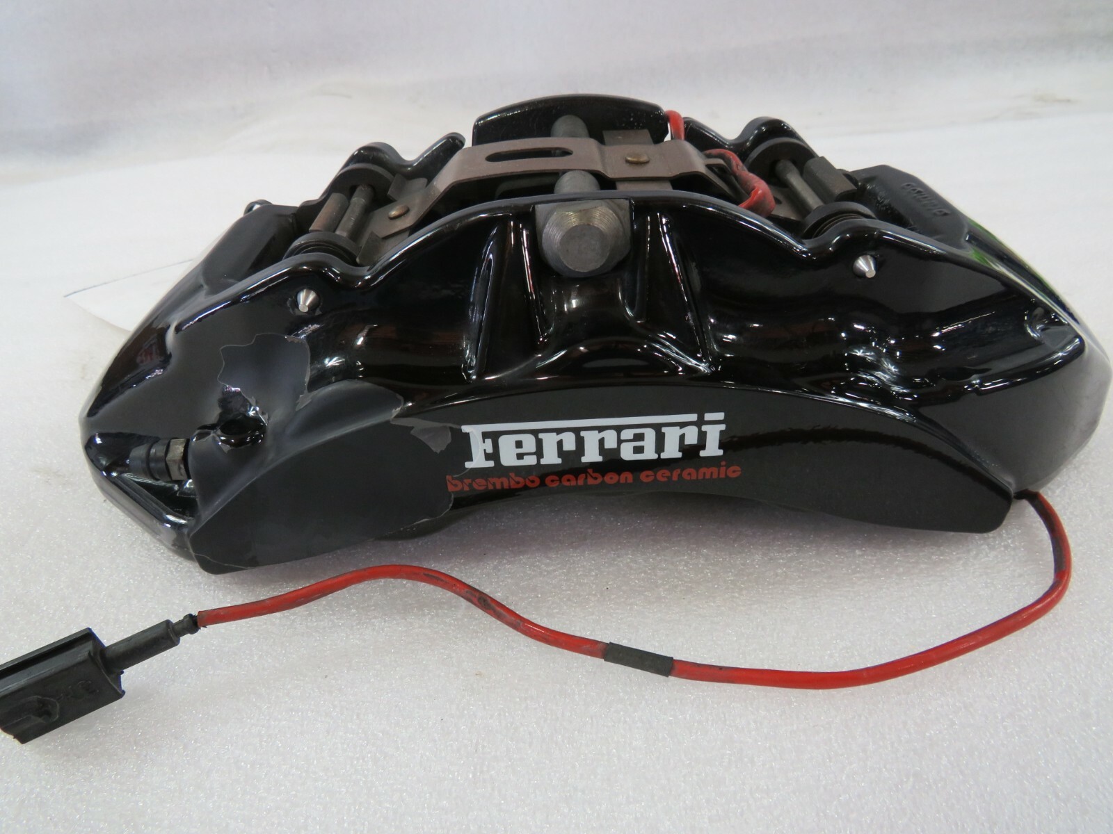 Ferrari California, LH, Left, Front Brake Caliper, Black, Used, P/N 251492