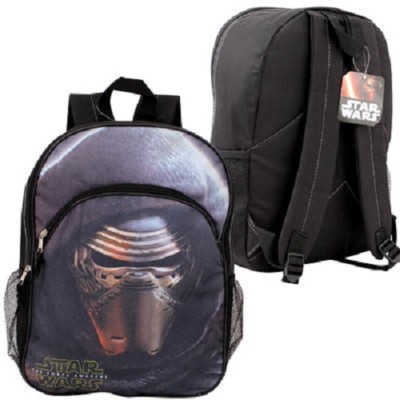 1 Disney Star Wars The Force Awakens Kylo Ren Backpack With Front Zipper Pocket