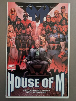 House of M #1 (Marvel Comics August 2005) Limited Series 1 of 8