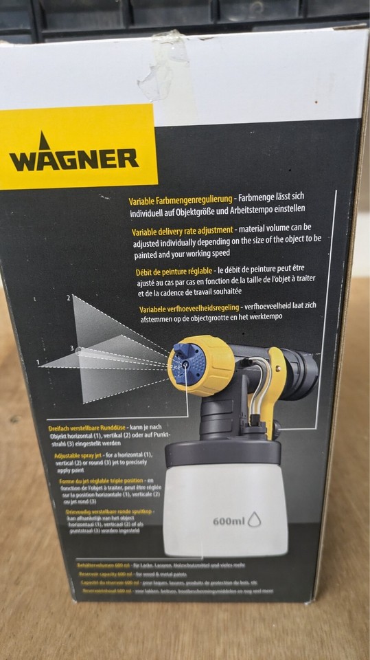 Wagner Spray Attachment Wood & Metal Extra Brilliant for a Smooth