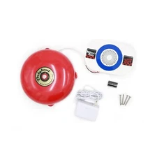 MILTON'S BELLS - Doorbell and Wireless Chime Kit including Pushbutton Transmi...