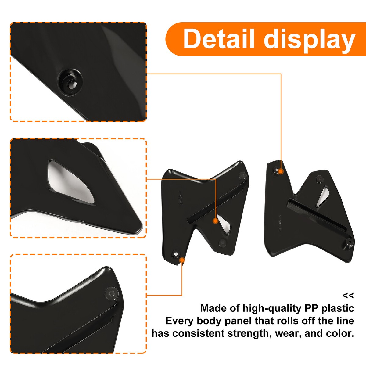 For Suzuki DRZ 400 E ES Black Complete Plastic Kit #2041080001