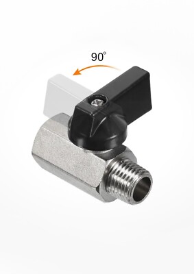 1/4 NPT Messing Kugelhahn NPT Innengewinde auf Außen Absperrventil