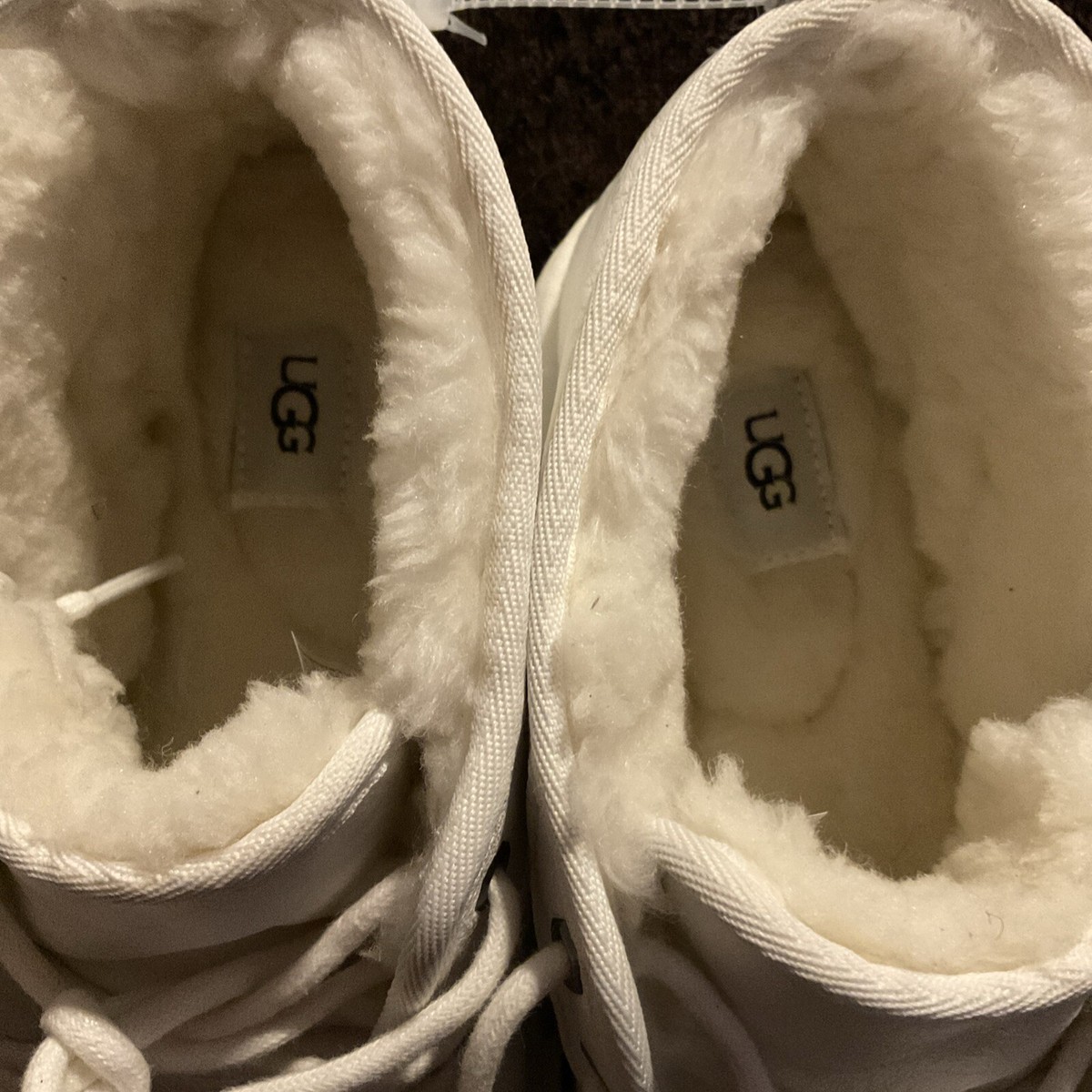 Ugg Neumel Leather White Mens Size 9 Winter Boots 1133777-WWH White UGG Leather Boots for Men for Sale | Shop New & Used  main image 2