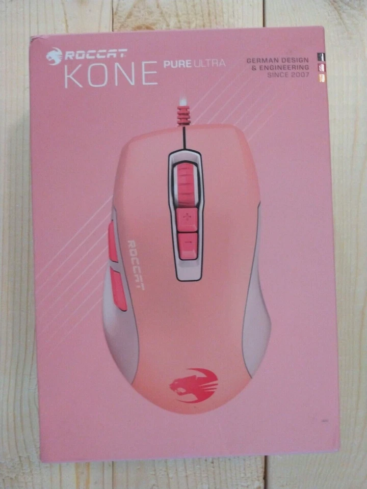 ROCCAT Kone Pure Ultra Ultralight Ergonomics Gaming Mouse Coral Bloom ROC-11-740 - Image 2 of 4