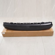 FOR MINI COOPER F55 F56 F57 BLACK FRONT BUMPER COVER NUMBER PLATE MOUNT PLINTH