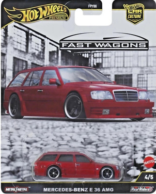 Hot Wheels Premium MERCEDES-BENZ E36 AMG CAR CULTURE FAST WAGONS