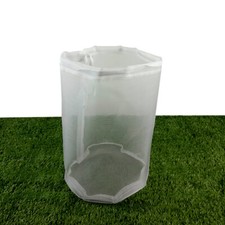 1X Passiermaschinen Tasche Wiederverwendbar 200 Mikron Filter Nylon Netz Mit für