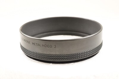 CONTAX Metal Lens Hood *Excellent From Japan #2303