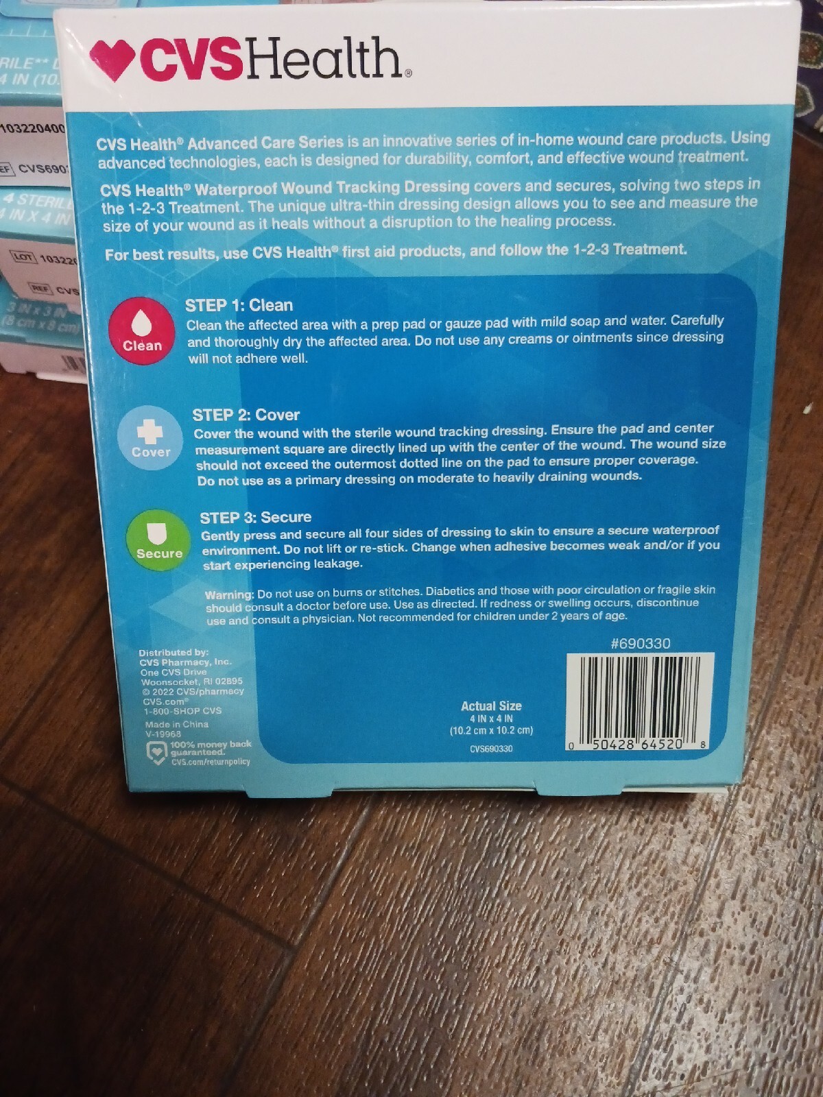 NEW CVS Waterproof Wound / Cast Bathing Shower Protector Ankle and Foot ...
