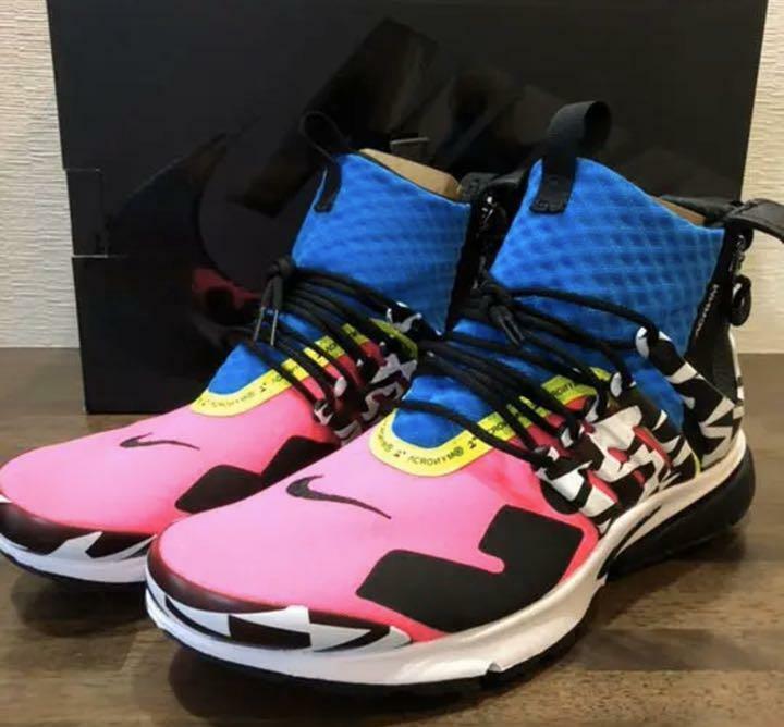 Size 10 - Nike Air Presto Mid x Acronym Racer Pink 2018 for sale | eBay