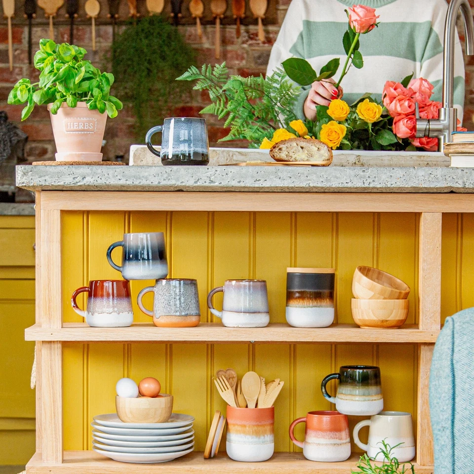 Mojave Glaze Ombre Mug Ceramic Coffee Cup Stoneware Home Gift Sass & Belle - Image 4 of 4