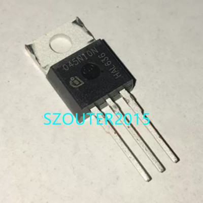 10PCS 045N10 IPP045N10N3G N-MOSFET 100V 100A 214W TO-220 NEW