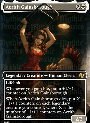 mtg aerith promo card MTG Commander EDH Maha, Its Feathers Night 100 Magic Cards Custom –  Moonveil Games main image 0