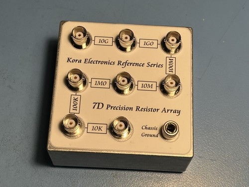 Precision Reference Resistor Array - 7 Decades 10kOhm To 10Gohm - Picture 1 of 3
