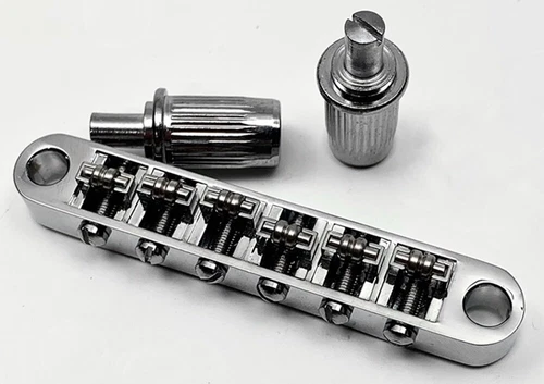 Roller Saddle Tune-O-Matic Bridge for Import Epiphone Gibson LP SG, ES, Dot
