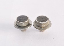 2x Rolleiflex Knurled Knobs For Automat, Genuine Rollei Parts